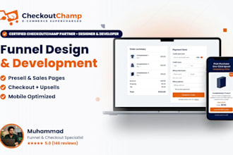 build a high converting checkoutchamp funnel with upsells