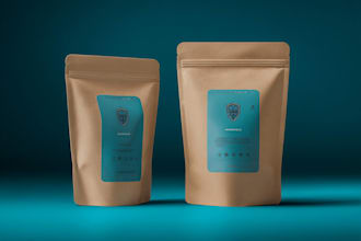 design hair oil packaging, essential oil label, blender