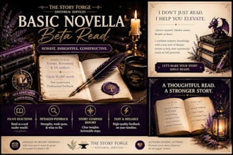 beta read your fantasy, romantasy, or young adult novel