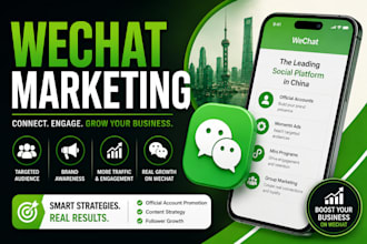 deliver high quality wechat advertising and promotion for you