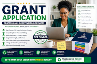 write a winning grant application and grant proposal