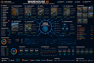 develop warehouse ai, computer vision, opencv python, yolo inventory automation