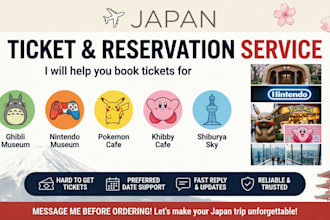 book nintendo museum and ghibli museum tickets in japan