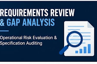 review business requirements and identify gaps if any