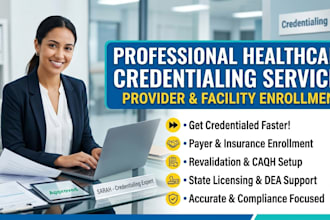 provide healthcare credentialing and contracting services