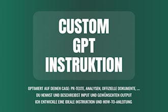 do custom gpt instruction