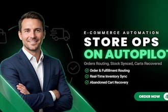 build n8n ecommerce automation for orders, inventory and abandoned carts