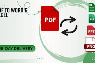 convert any pdf or scanned file into excel