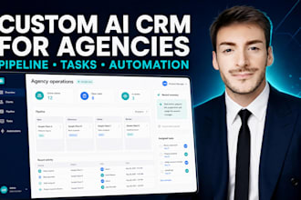 build an ai driven CRM and workflow automation for your agency