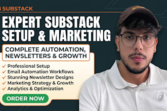 setup  klaviyo email campaign, newsletter, automation