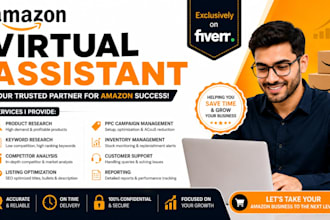 be your expert amazon fba private label virtual assistant