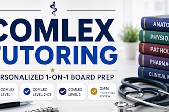 tutor medical students for comlex