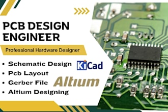 design layout pcb for esp32, schematic, raspberry pi, stm32, nrf32, cm4,cm5