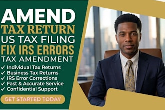 amend tax return, us tax filing, fix irs errors, tax amendment