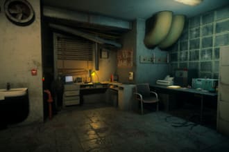 design 3d game horror environment in unity