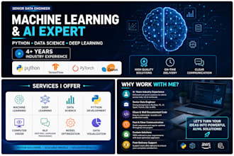 build machine learning, ai, data science, and python projects