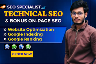 do wordpress on page and technical SEO audit and website optimization