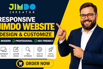 build responsive jimdo business website customize jimdo creator website design