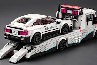 build lego moc sets of your choice with instructions, parts list and renders