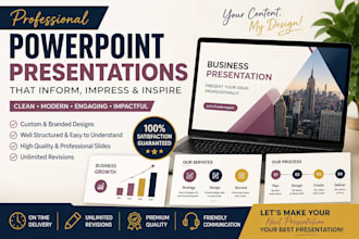 design a professional powerpoint presentation
