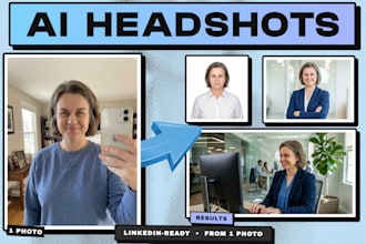 turn your photos into professional ai headshots for linkedin and resume