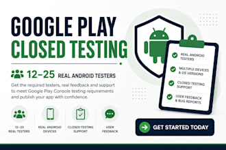 12 testers 20 testers 12 testers google play 20 tester 12 app testers mobile app