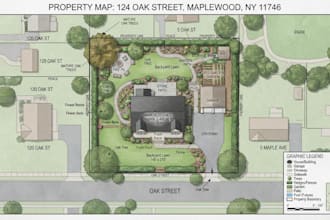 do property map, warehouse site plan, commercial site, real estate master plan