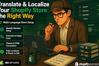 translate, localize and fix your shopify multilingual store