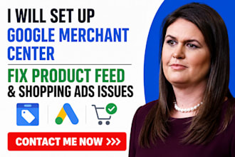 set up google merchant center fix product feed and shopping ads issues