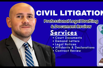 lawsuit, lawyer, litigation, civil litigation, civil lawyer, legal drafting
