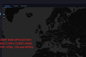 do a custom PHP website for you