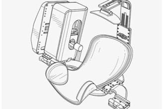 create professional patent drawings, utility illustrations and detailed diagrams
