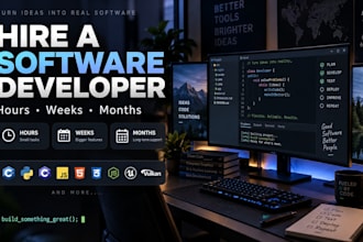 be your dedicated software developer