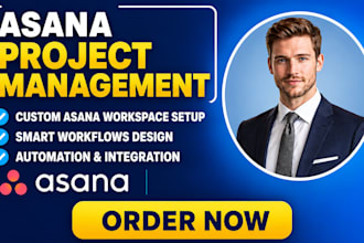 asana project management workspace, workflows and automation