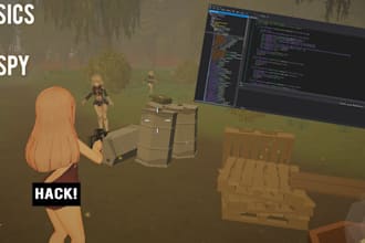 develop any unity game mod for you
