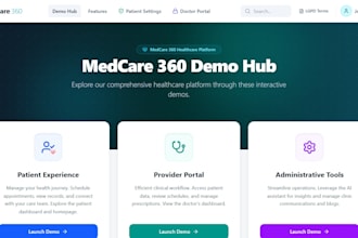 a modern, responsive and fully customizable website template built for clinics