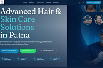 build a modern responsive business website