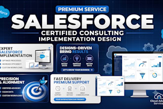 develop salesforce apex, lwc, flows and API integrations