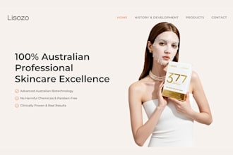 skincare website skincare shopify store beauty website skincar cosmetics website