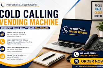 cold calling vending machine, vending machine locator, vending machine cold call