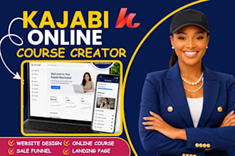 build kajabi online course kajabi course website sales funnel kajabi expert