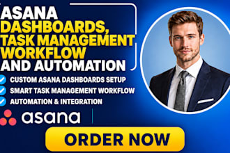 asana dashboards, task management workflow and automation