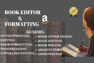 book editing and formatting, manuscript