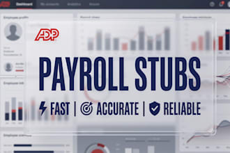 do stubs, form w2, 1040 and 1099 urgent fast