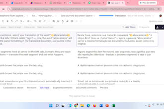 translate any content in english and portuguese