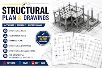 design structural plans for residential and commercial buildings