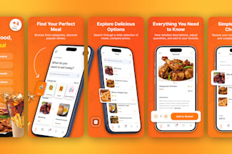 design premium app screenshots for app store and play store