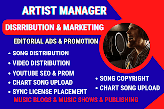 do music distribution to all streaming platforms, no rejection or metadata error