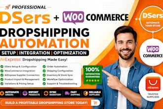 set up dsers aliexpress dropshipping integration with woocommerce store