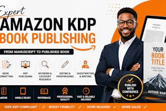 amazon KDP book publishing non fiction ebook ghost writer book writer editing